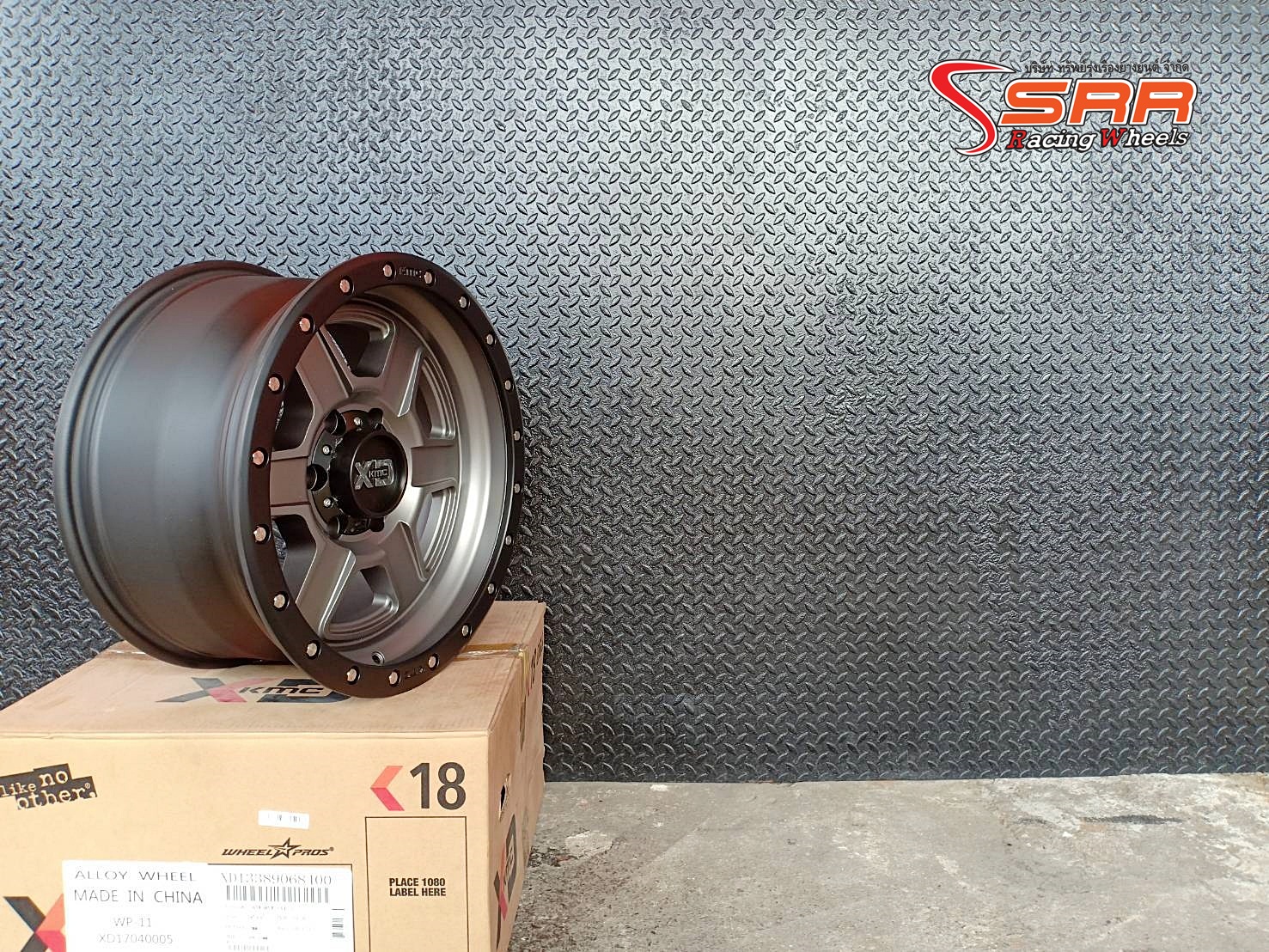 XD133 FUSION OFF-ROAD KMC ขอบ18 ET+0 SATIN GRAY