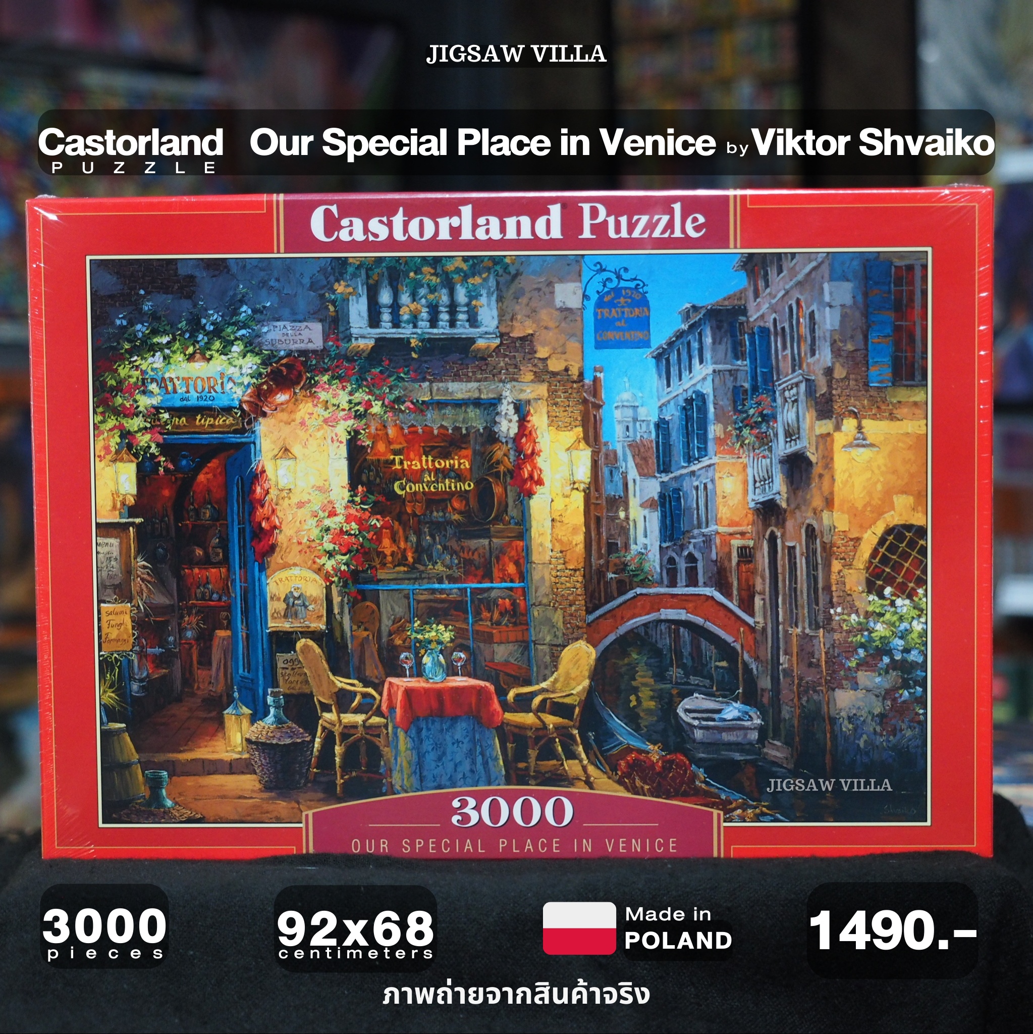 Castorland - Our Special Place in Venice by Viktor Shvaiko 3000 pcs.