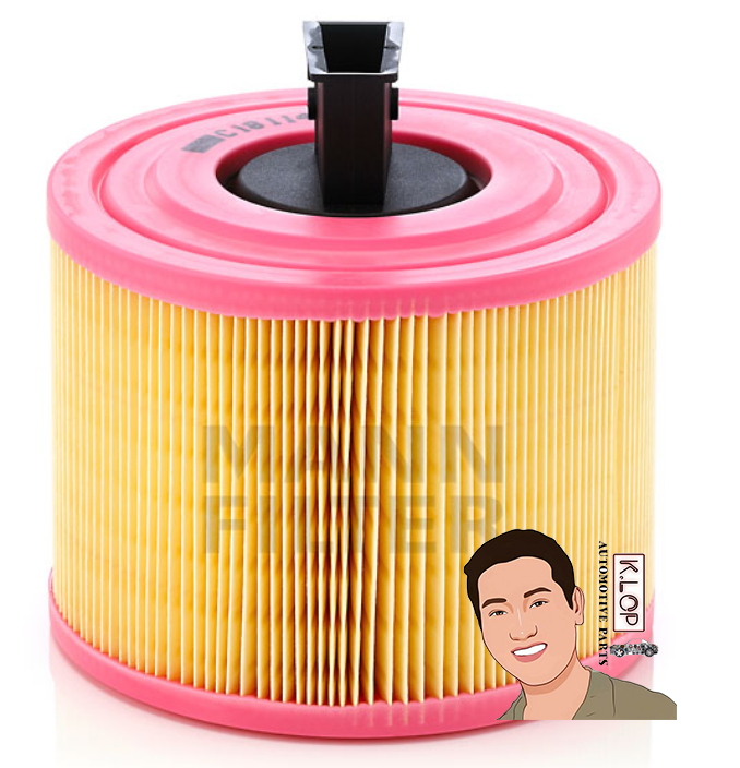 ไส้กรองอากาศ BMW E81, E90, E84 ( N52,N53) : MANN-FILTER***งานพรีเมี่ยมแท้นำเข้ายุโรป (C18114)