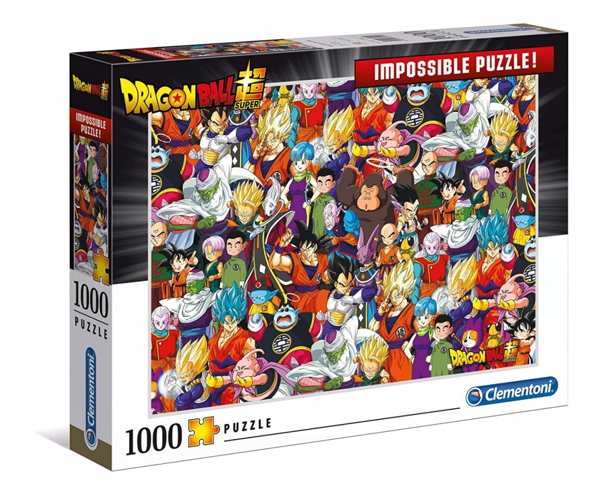 Clementoni - Impossible Puzzle : Dragonball Super 1000 pcs.