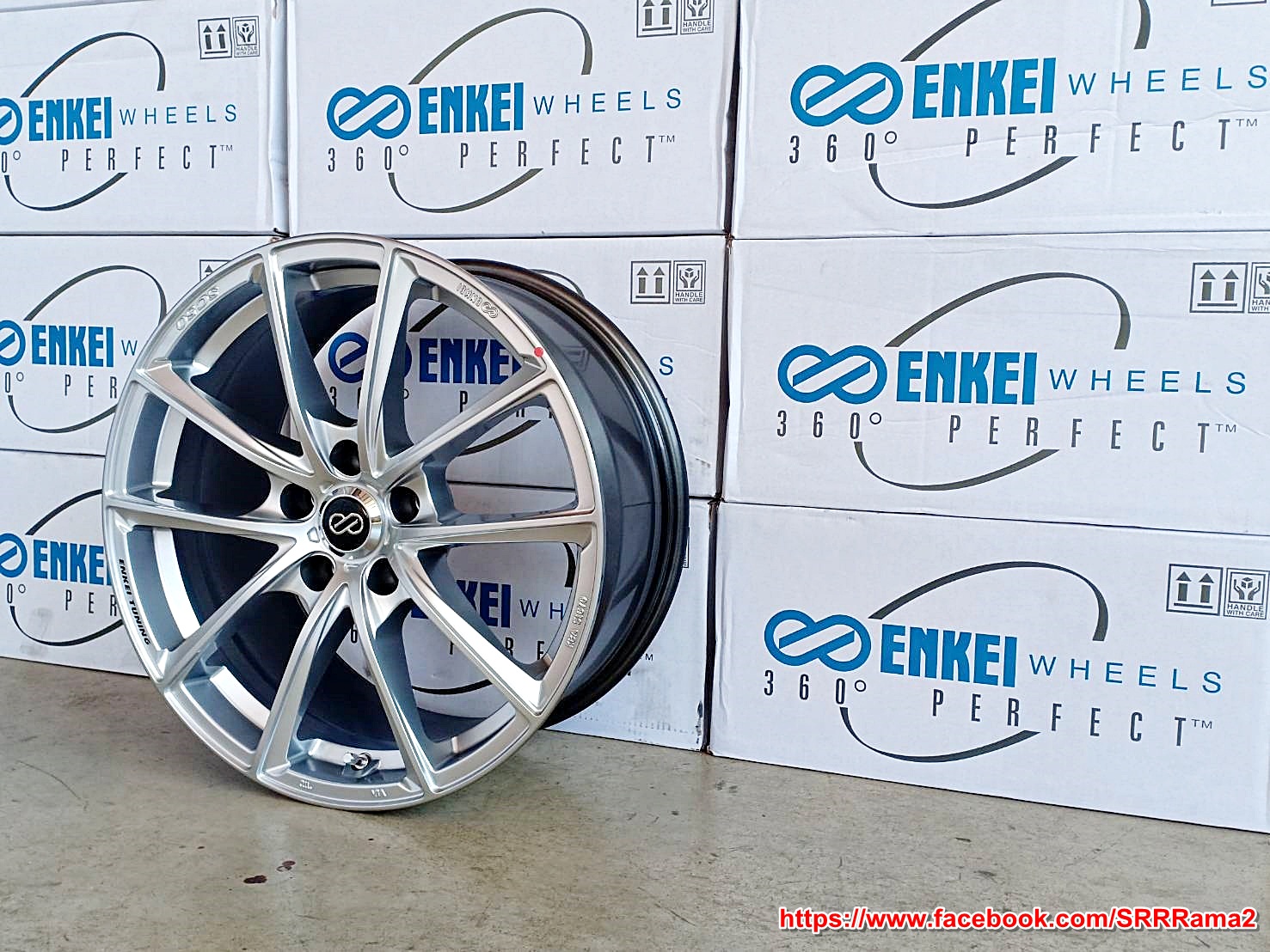 ENKEI TUNING SC50 ขอบ18 5H114.3 ET35 GHB1K