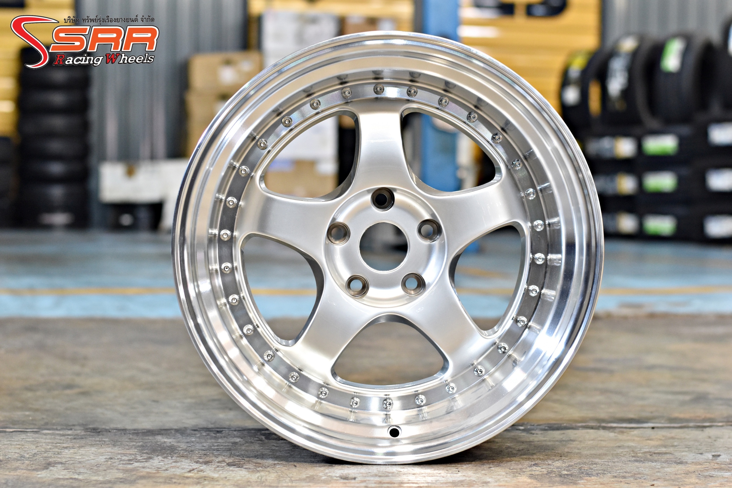 W WORK MEISTER-S1C ขอบ18 หน้า9.5 หลัง10.5 ET+25 5x114.3 HSL