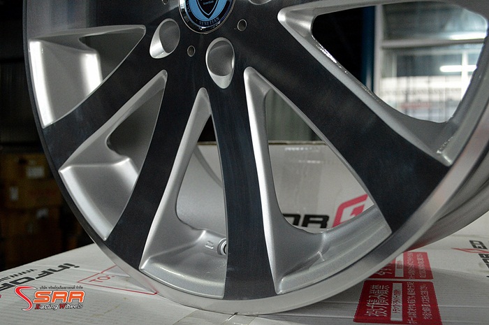 VENETIAN GRANZO ขอบ19 ET42 5x114.3 SILVER/MIRROR FULL FACE POLISH