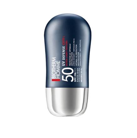 กันแดด Biotherm Homme UV Defense City+ Ultra light texture (SPF50 PA+++) 30 ml เนื้อบางเบา ไม่หนักหน้า