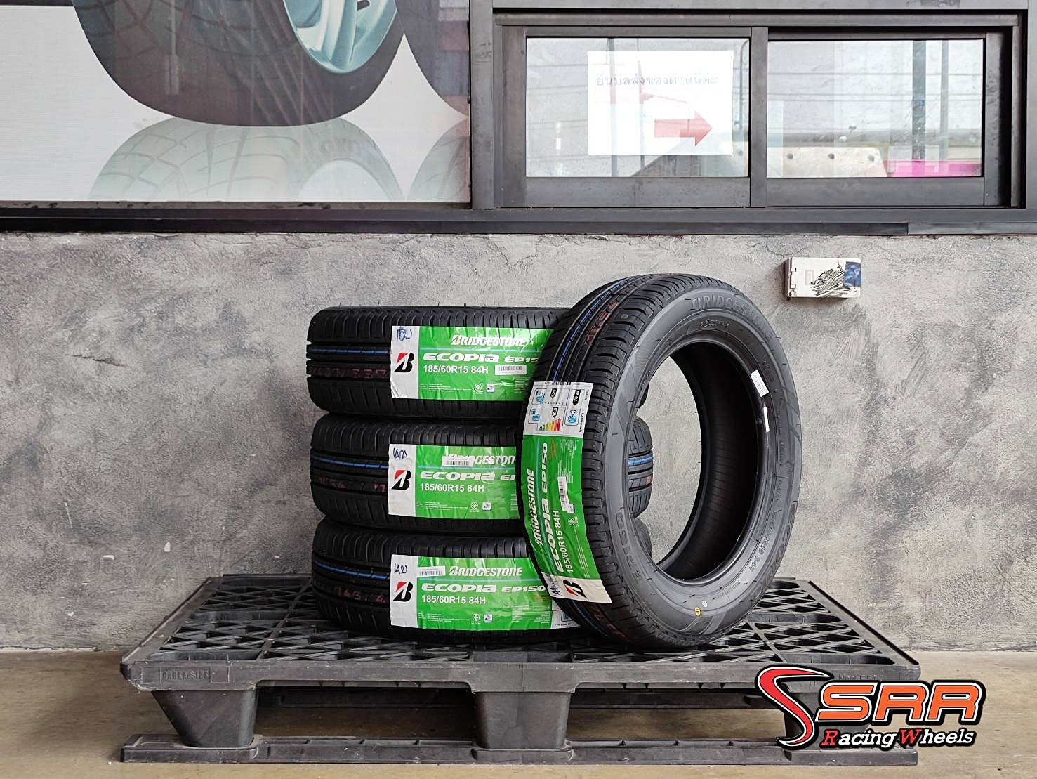 BRIDGESTONE ECOPIA EP150 185/60R15 ยางใหม่ ปี2021 ราคาพิเศษ