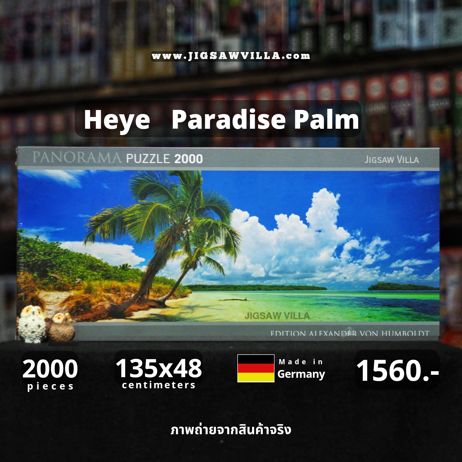 HEYE - Paradise Palm Panorama by Alexander Von Humboldt 2000 pcs.