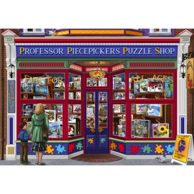 Bluebird Puzzle - Professor Puzzles by Bigelow 1000 pcs.