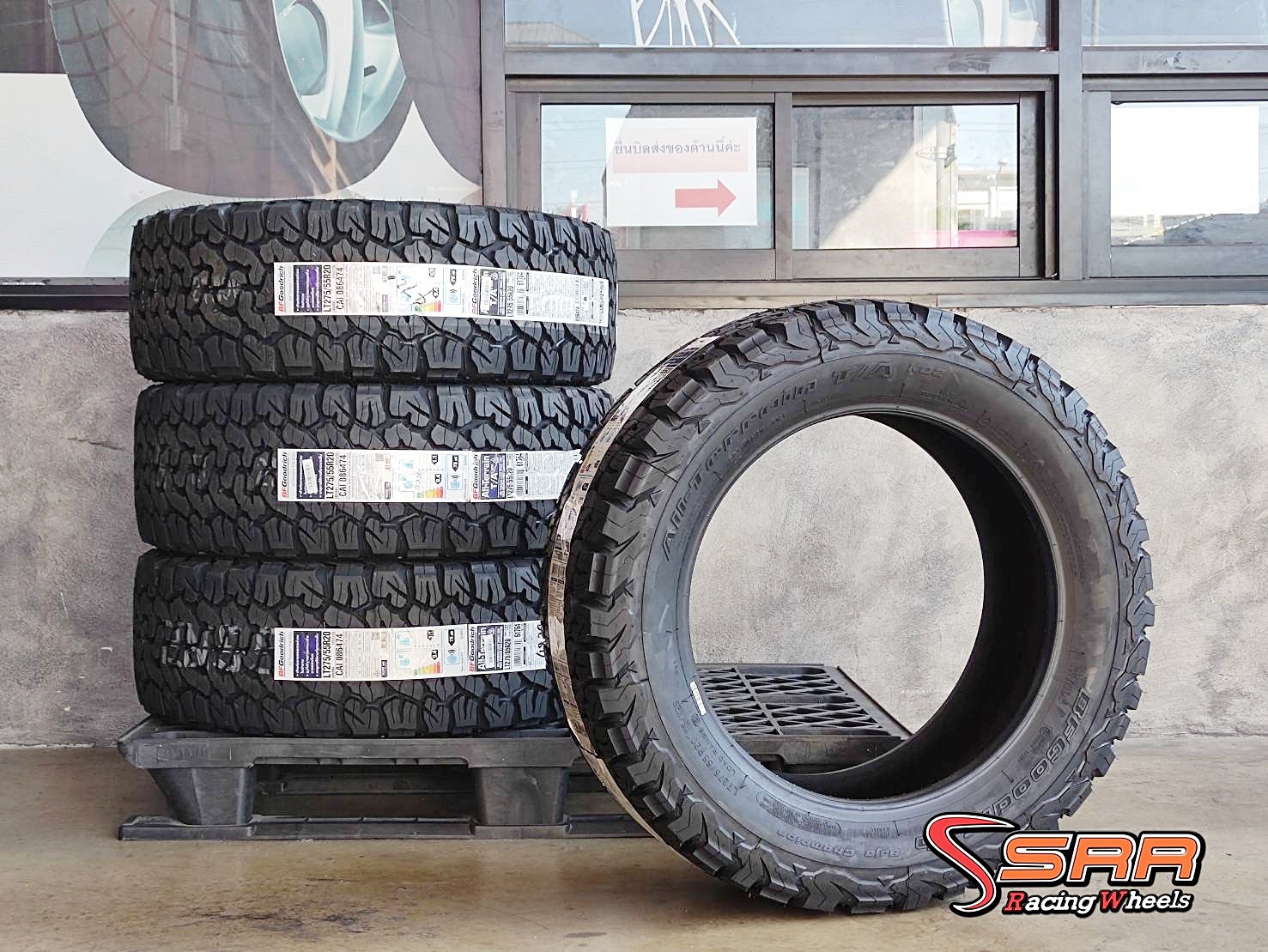 BFGoodrich KO2 275/55R20 ยางเข้าล็อตใหม่ ปลายปี20 U.S.A.