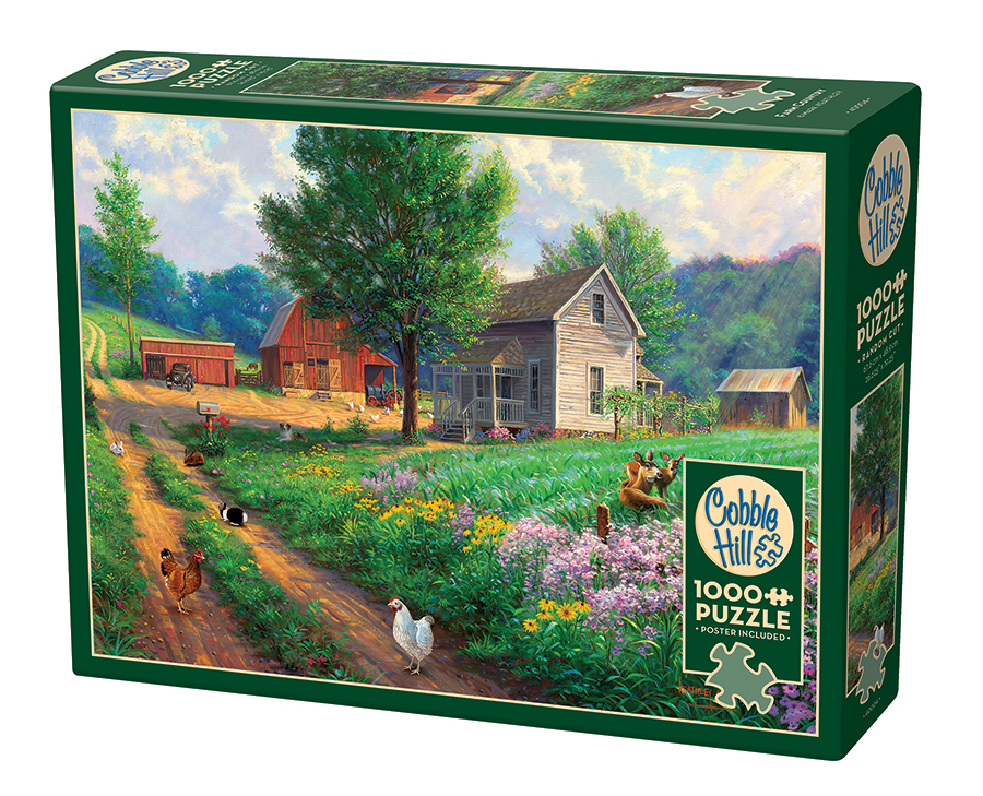 Cobble Hill - Farm Country by Mark Keathley 1000 pcs.