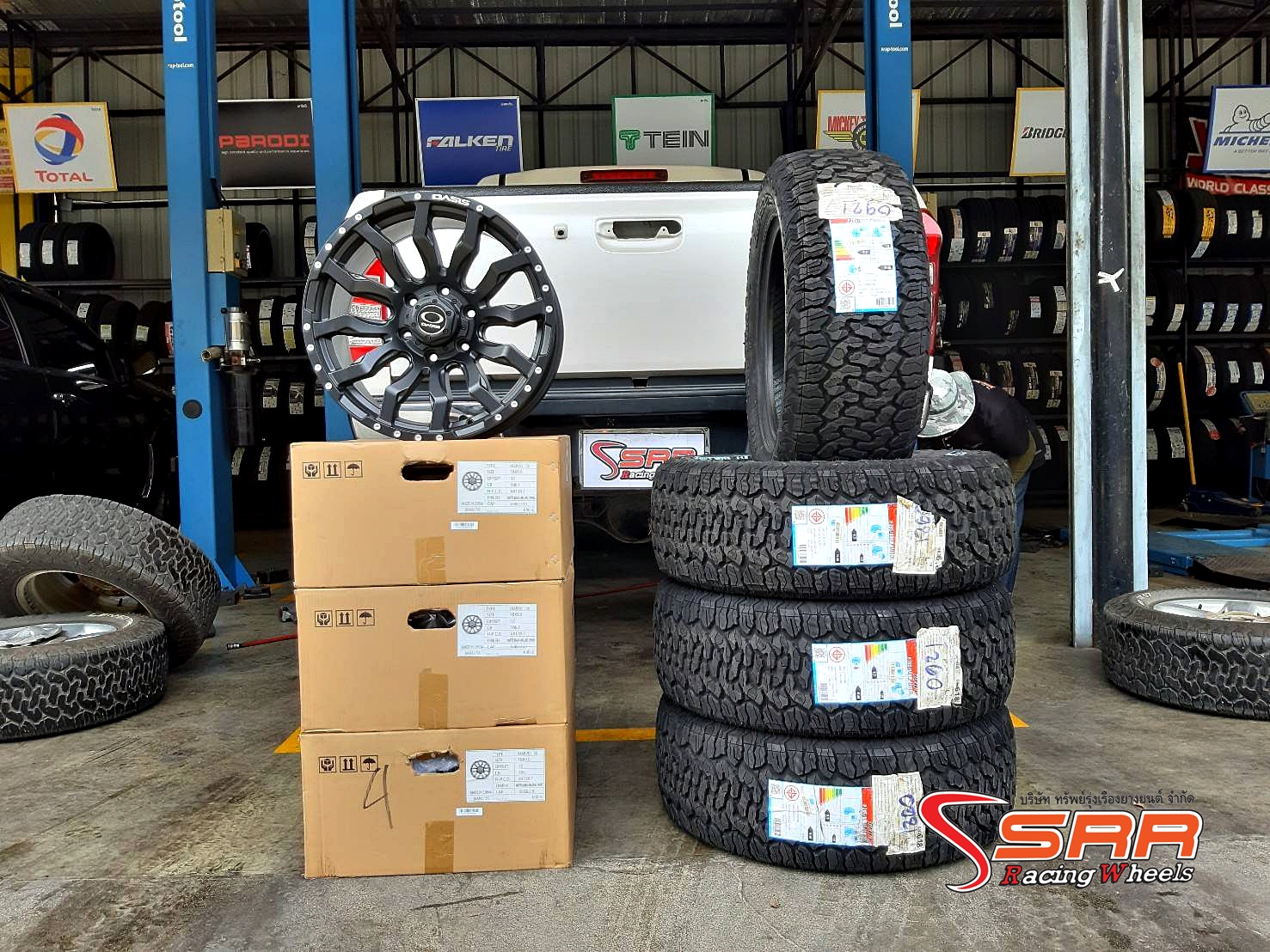 MARVEL-26 OASIS ขอบ18 6H139.7 ET+12 MATTE BLACK+ MILLING POINT