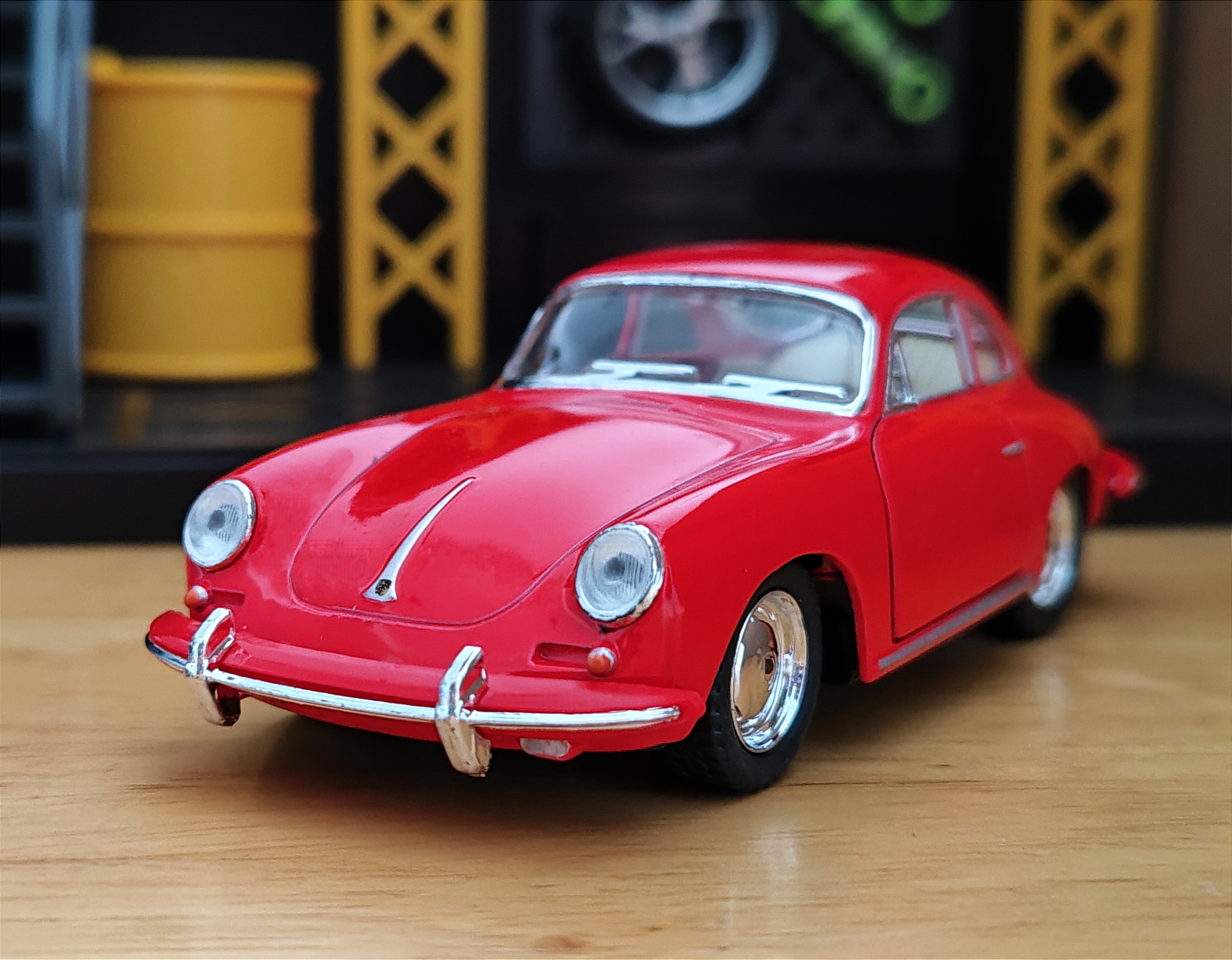 Porsche 356 B Carrera 2 โมเดลรถเหล็ก (ปลีก-ส่ง)
