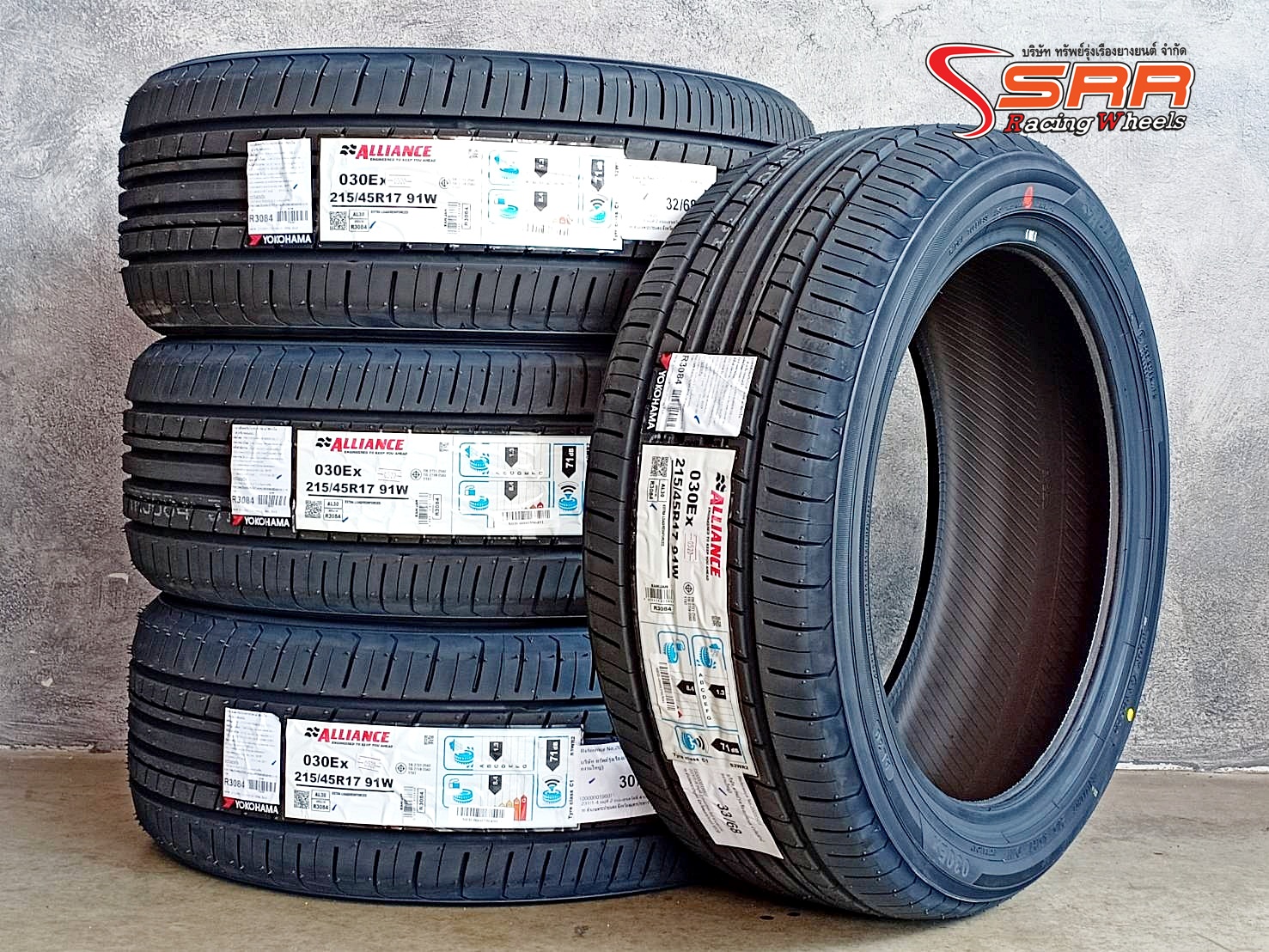 YOKOHAMA ALLIANCE 030Ex 215/45R17 ยางญี่ปุ่นปี20 ลดราคาพิเศษ