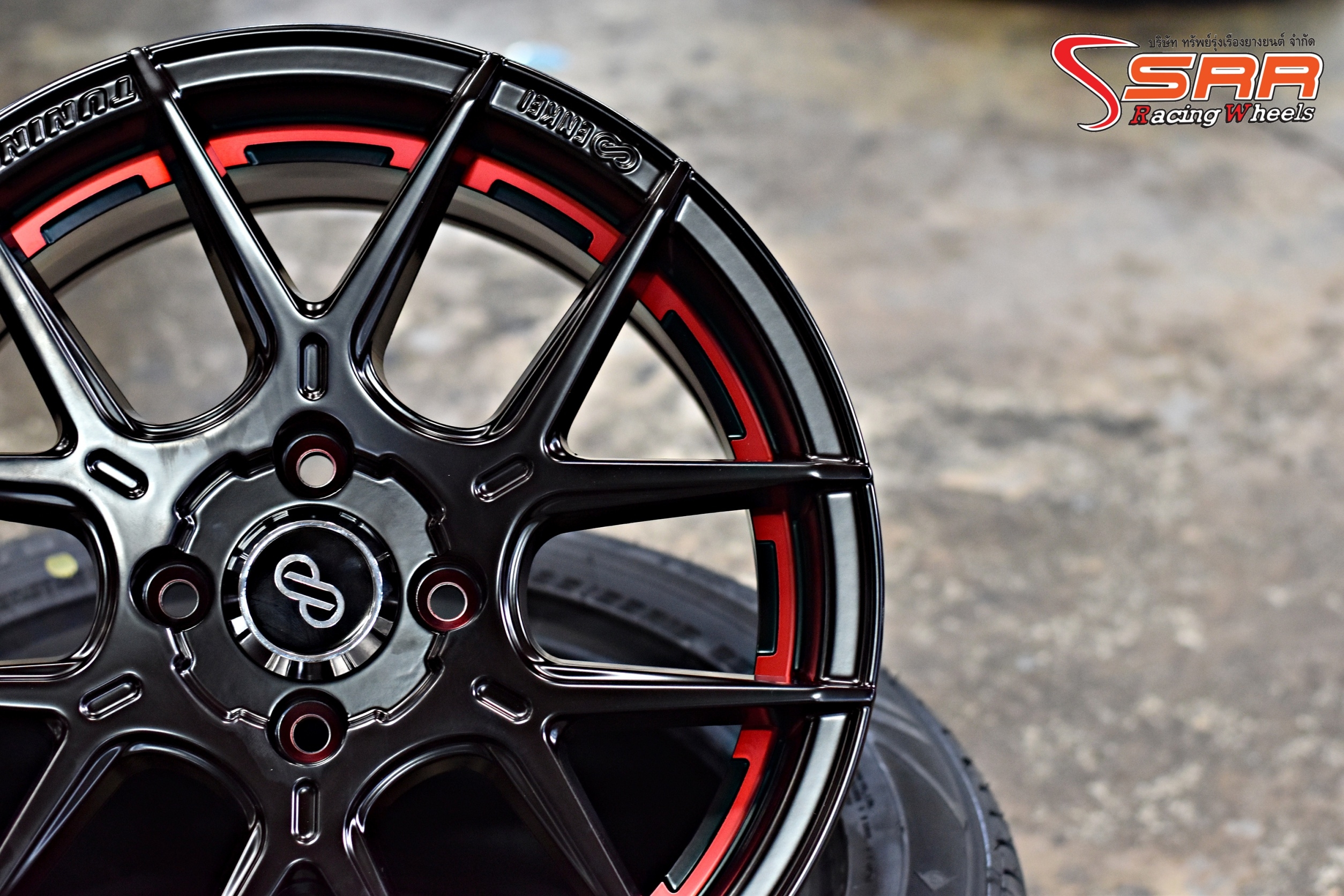 ENKEI SC40 ขอบ15 ET+35 4x100 DBK1UPR3