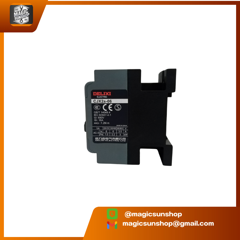 DELIXI แมกเนติก MAGNATIC CJX2S0610