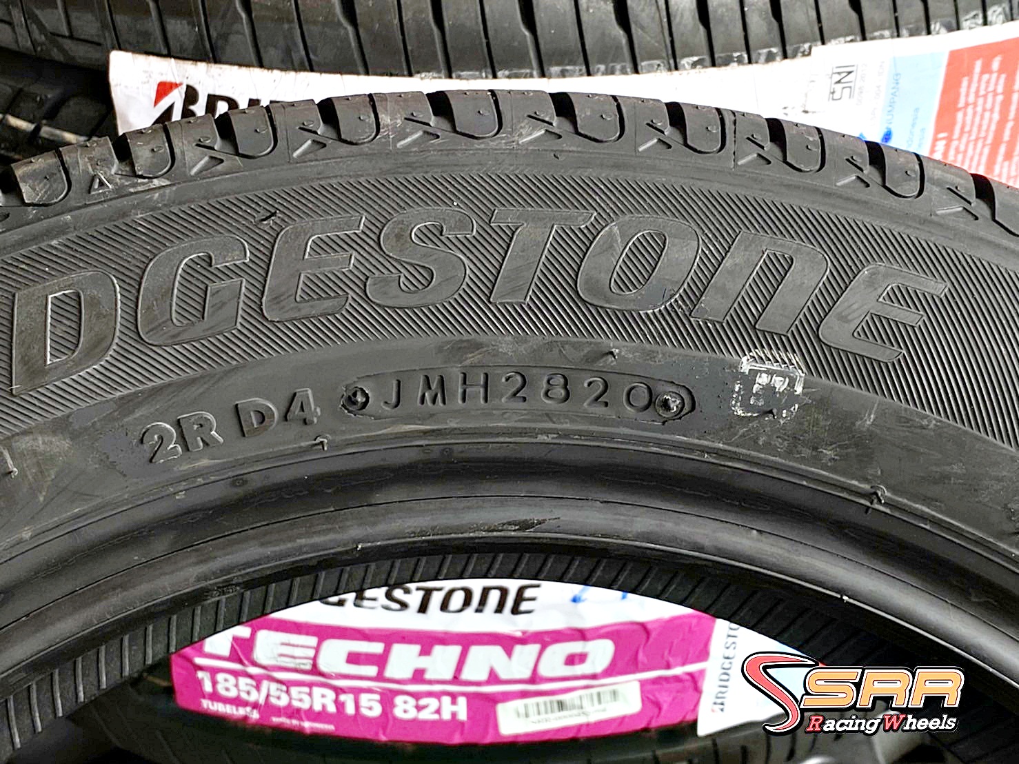 BRIDGESTONE TECHNO 185/55R15 ยางใหม่ ราคาพิเศษ