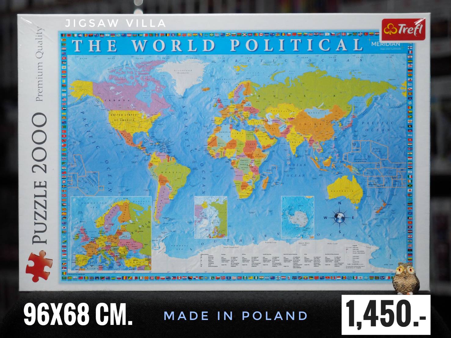 Trefl - The World Political Map 2000 pcs.