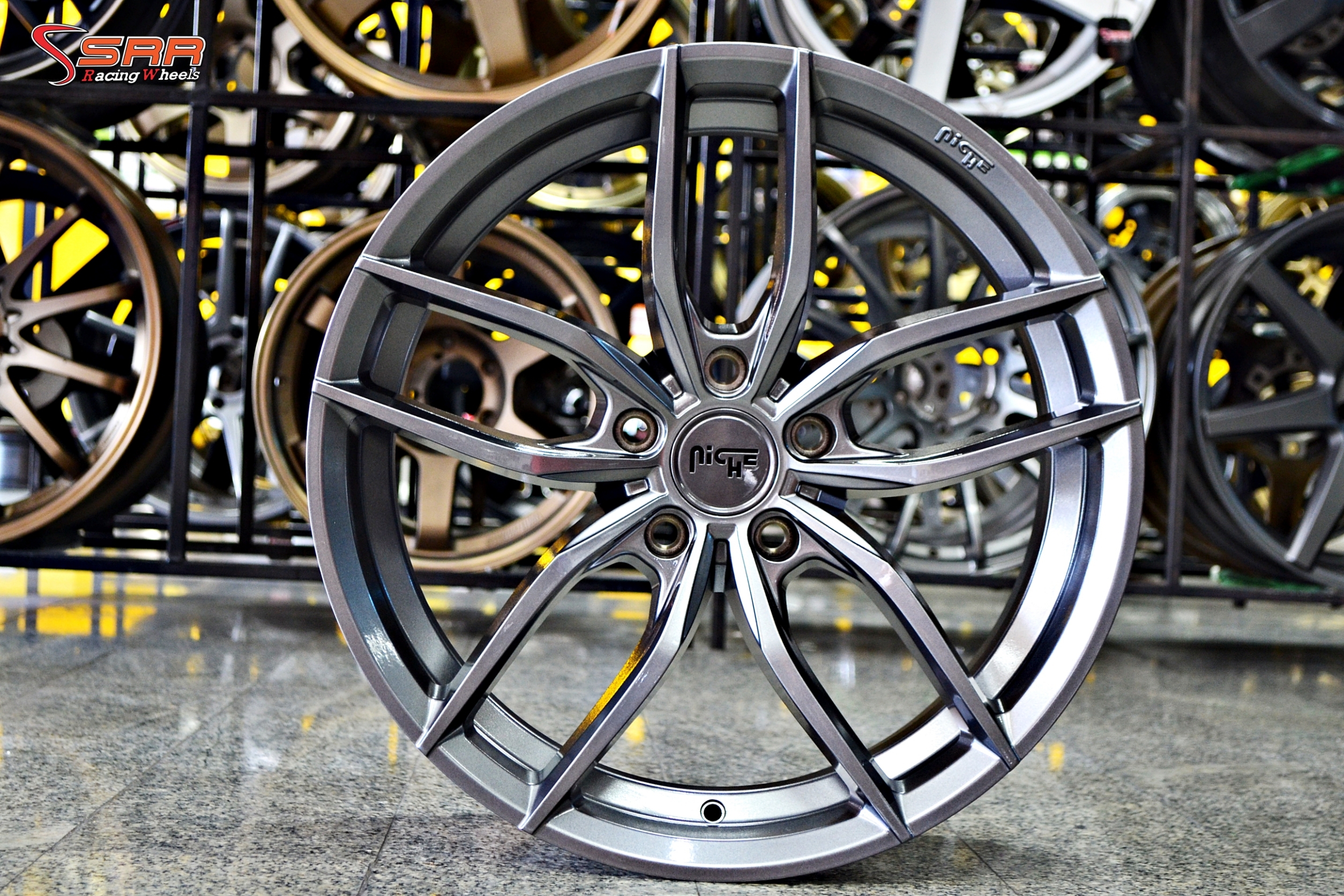 NICHE-VOSSO ล้อแท้ KMC ขอบ19 ล้อแม็กซ์สำหรับใส่รถ BMW