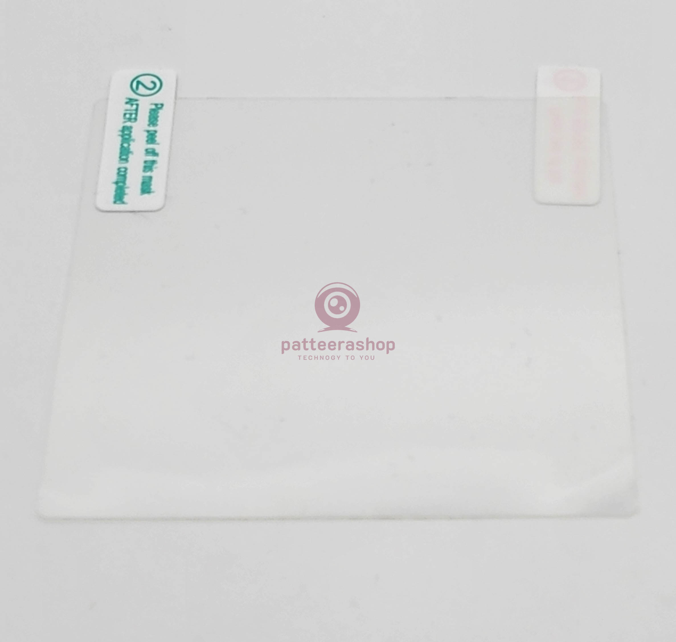 แผ่นฟิล์มใสสูญญากาศ electrostatic film (แพค3ชิ้น) 8x8 ซม. ใช้สำหรับ ติดกล้องติดรถยนต์ หรือ Easy Pass