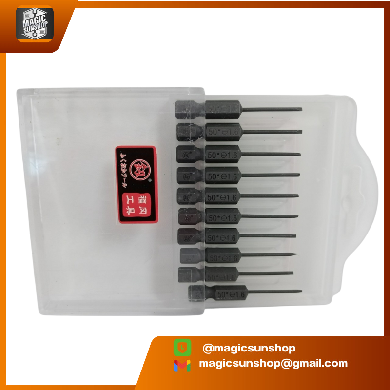 McDanie 1.6H1 10 Pcs (50-100MM) FO-9185A