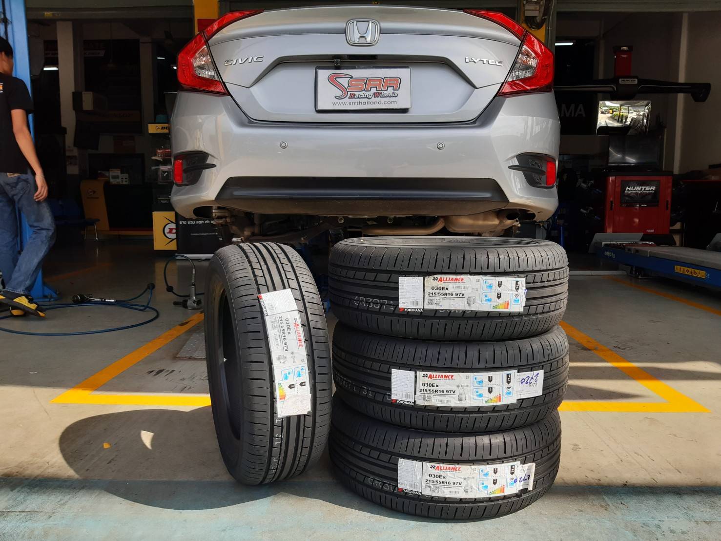 YOKOHAMA ALLIANCE 030Ex 215/55R16 ยางญี่ปุ่นปี20 ลดราคาพิเศษ