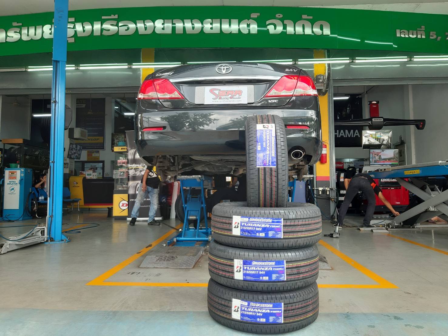 BRIDGESTONE TURANZA T005A 215/55R17 ยางใหม่ ราคาพิเศษ