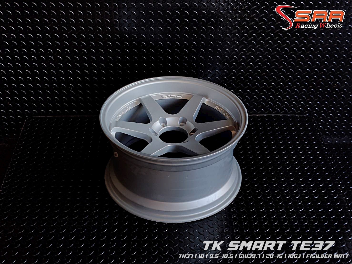 TE37 ล้อไทย ขอบ18 หน้า9.5 หลัง10.5 6H139.7 ชุดละ 14,000฿