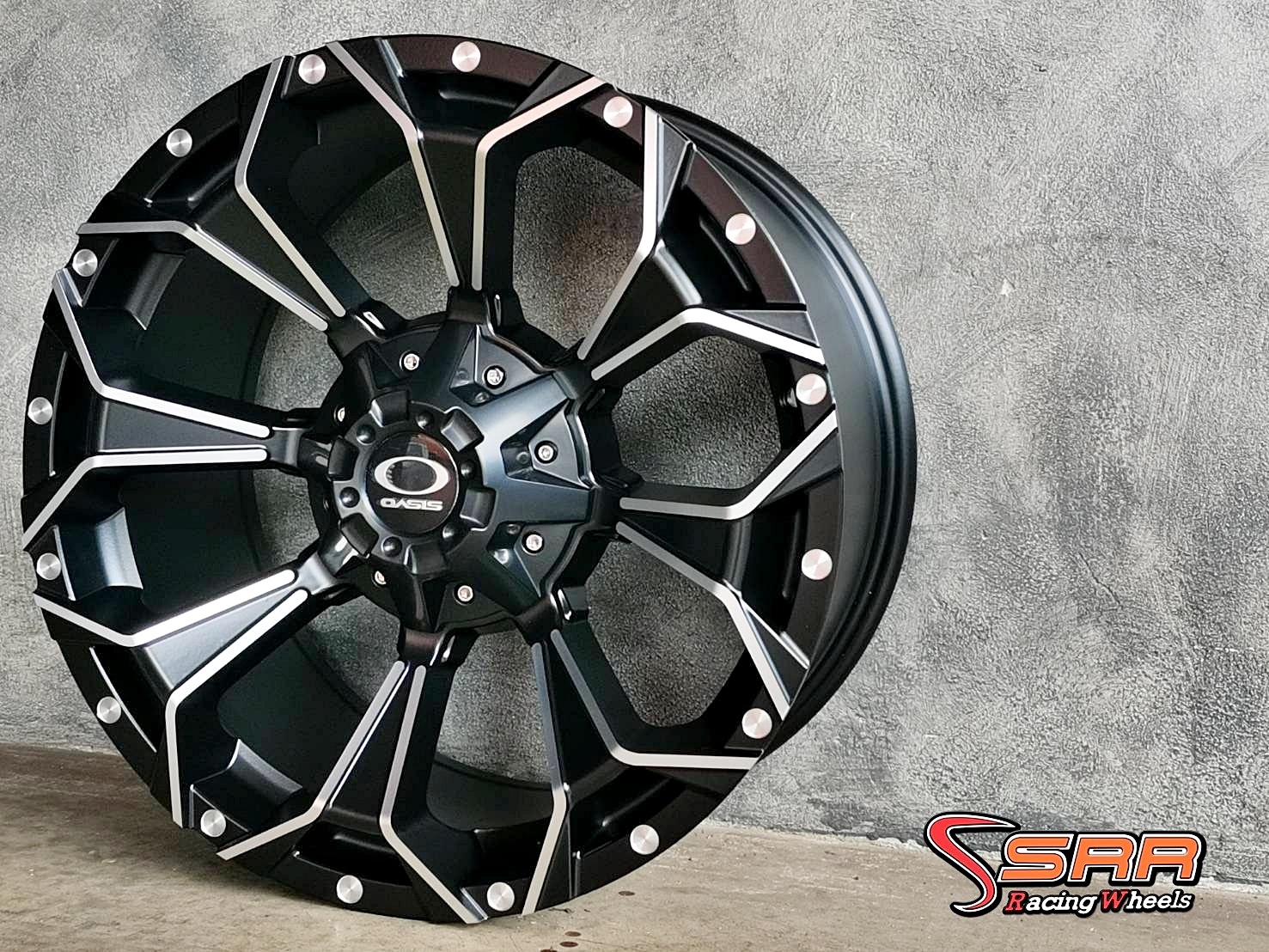 OASIS LT9 ขอบ18 6H139.7 ET15 MATT BLACK ราคาพิเศษ