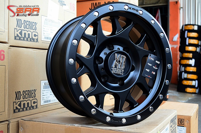 XD127 KMC 16x8 6H139.7 ET+0 S-BLK ราคาพิเศษที่SRR