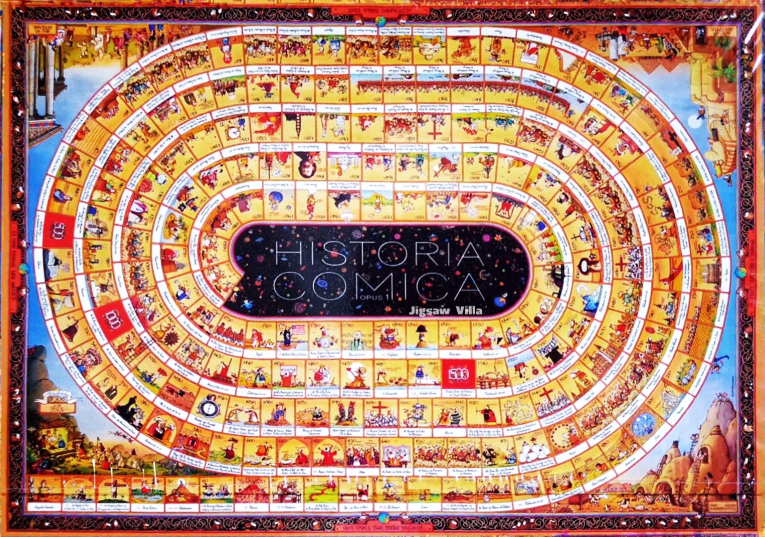 HEYE - Historia Comica Opus 1 : Birth of Jesus - Present Times by Marino Degano 4000 pcs.