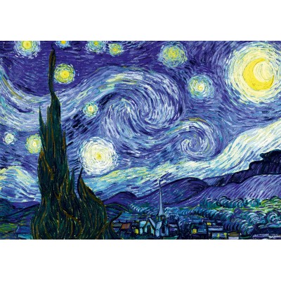 Bluebird Puzzle - The Starry Night, 1889 by Vincent Van Gogh 2000 pcs.