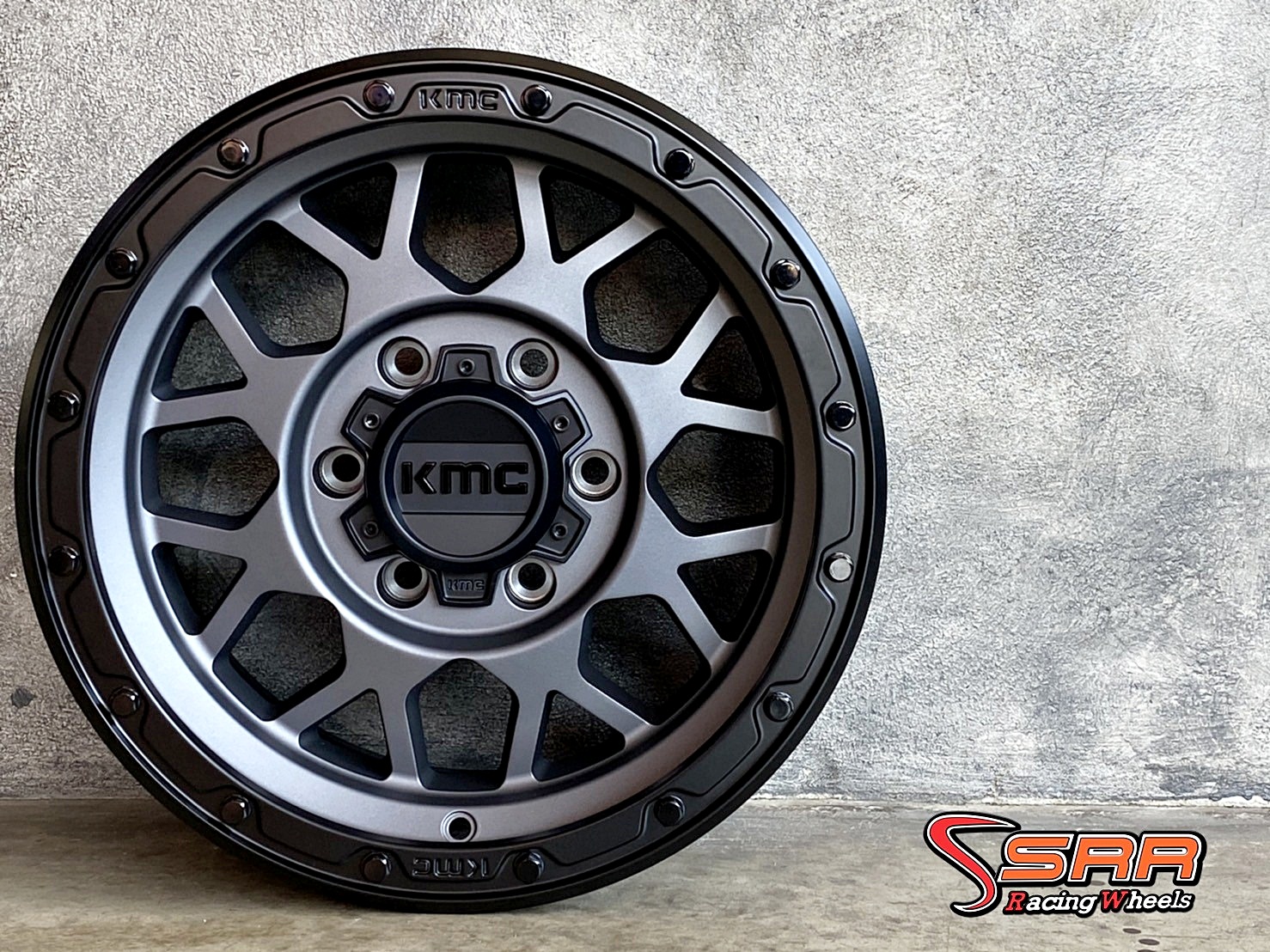 KMC KM535 16x8 6H139.7 ET-6 M-GRAY M-BLK LP
