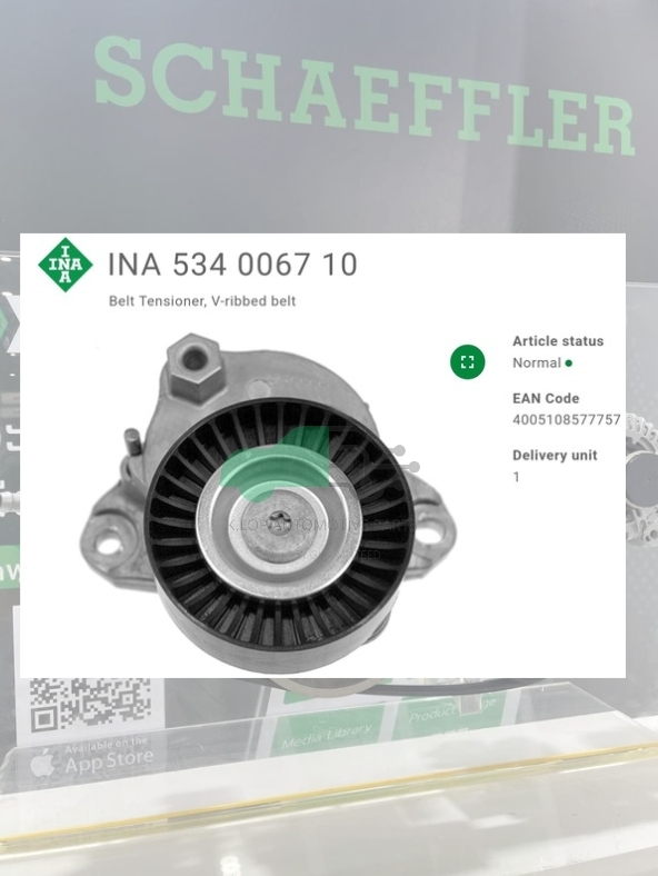 ชุดตั้งสายพาน(INA) : BENZ M272 W203-4 W211-2 W221