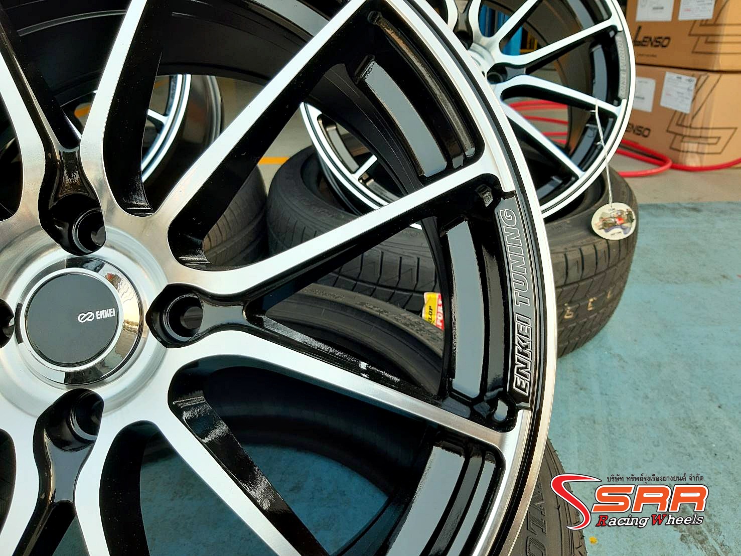 ENKEI TUNING SC48 ขอบ17 ET38 4x100 GBQR2FP