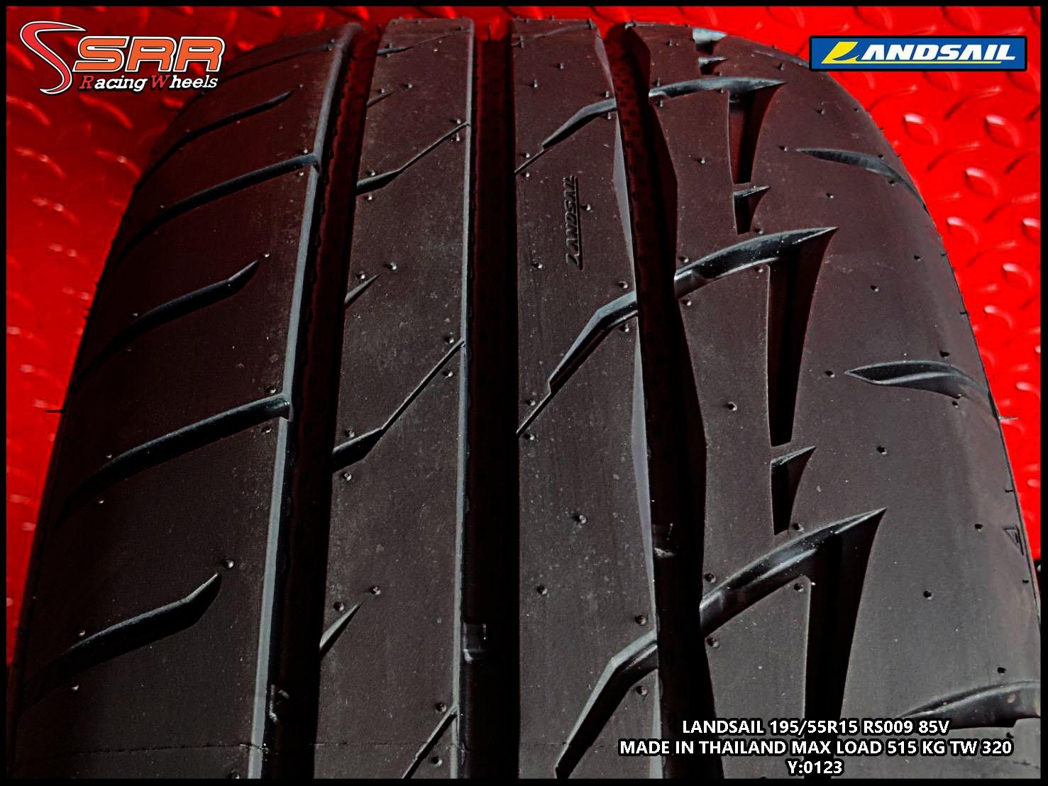 LANDSAIL RS009 195/55R15 ยางใหม่ ปี2023 ราคาพิเศษ