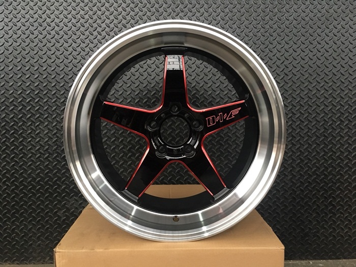 D1F TORQ APP ขอบ18 นิ้ว 5x114.3 BKMR