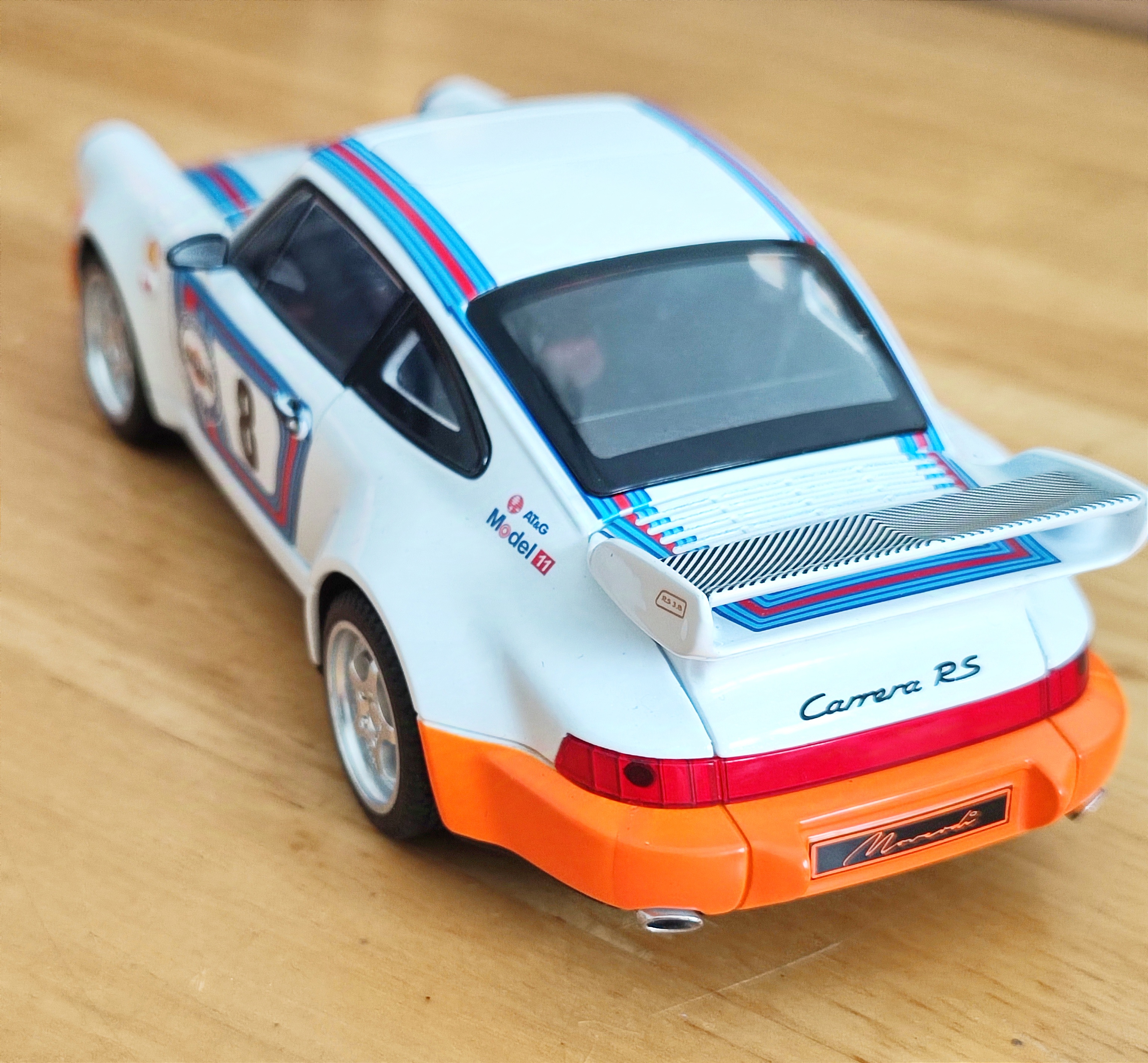 Porsche 964 Martini scale 1:24 โมเดลรถเหล็ก (ปลีก-ส่ง)