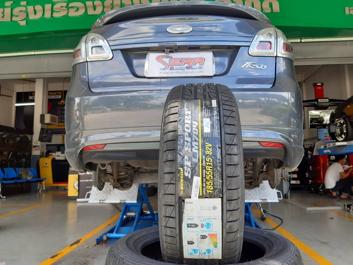 DUNLOP LM704 185/55R15 ยางปี19 ลดราคาพิเศษ