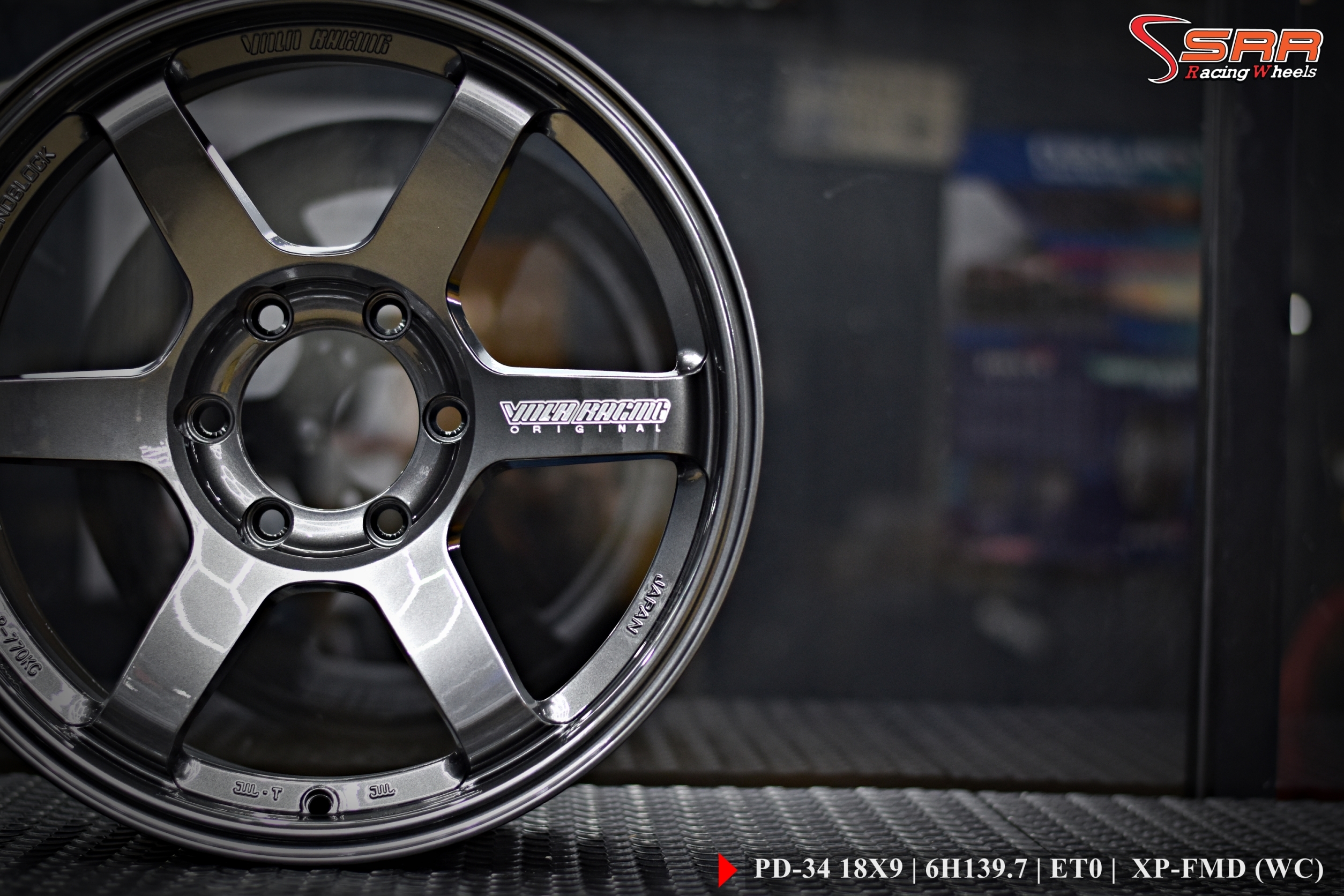 PREDATOR PD-34 TE37 ขอบ18 6H139.7 ET0 XP-FMD (WC)