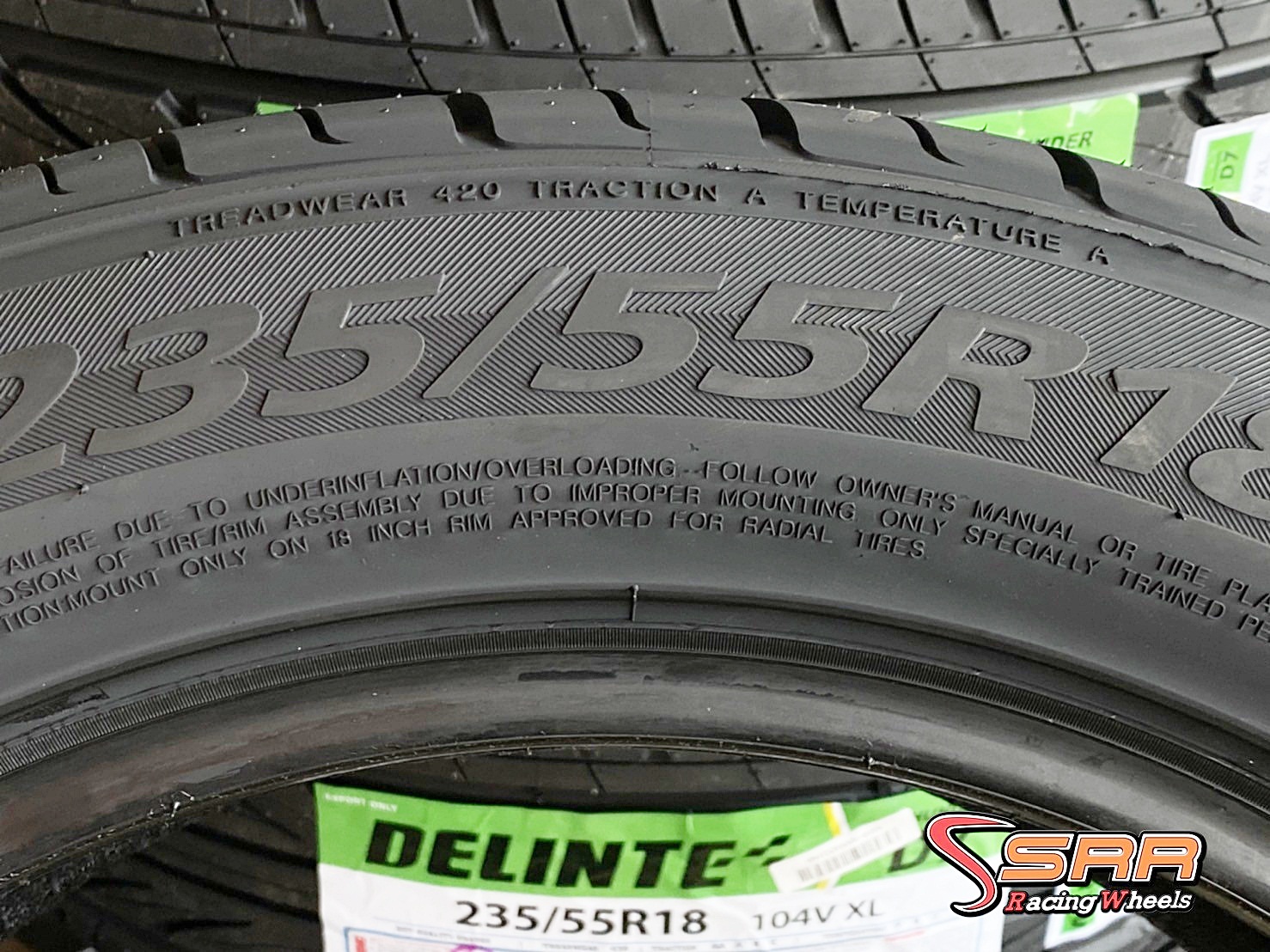 DELINTE THUNDER D7 235/55R18 ยางใหม่ปี21 ราคาพิเศษ