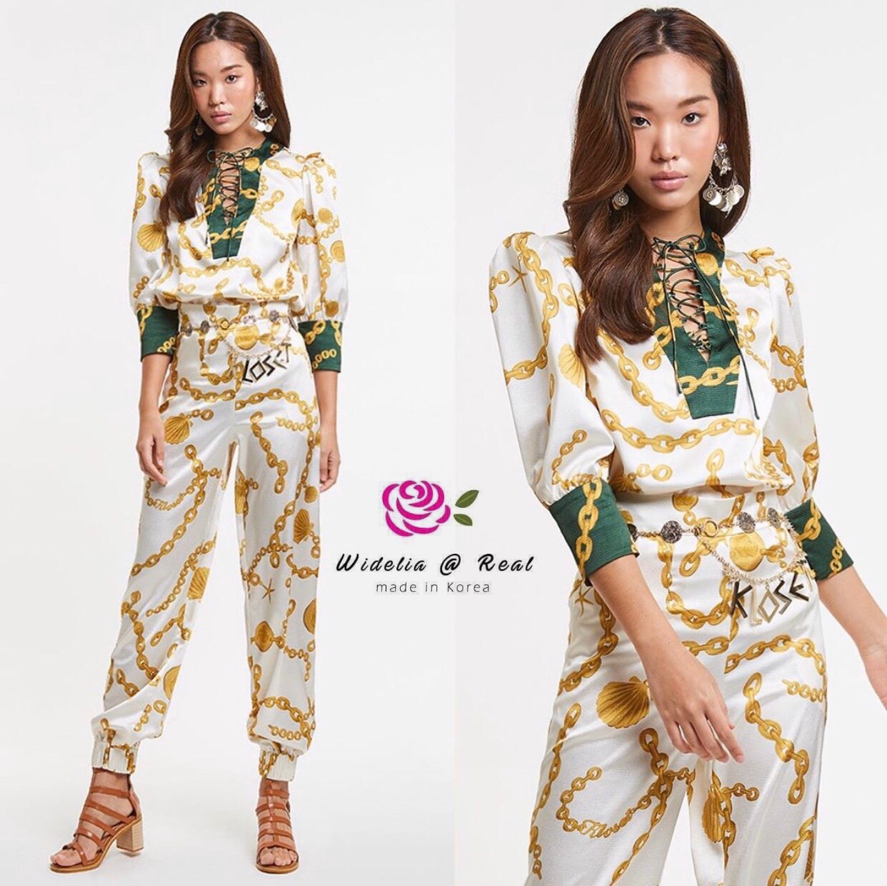 Kloset Set เซ็ทเสื้อกับกางเกงขายาว สวยหรูแค่ไหนถามใจดูคุณขาา!!