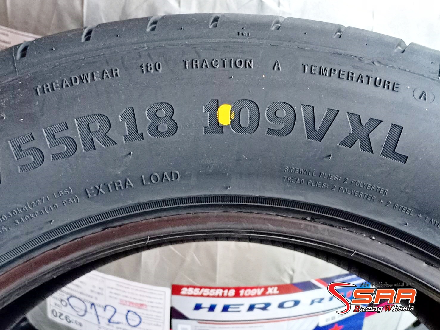 RAIDEN HERO R111 255/55R18 ยางขอบขาว ปี2020 ราคาพิเศษ