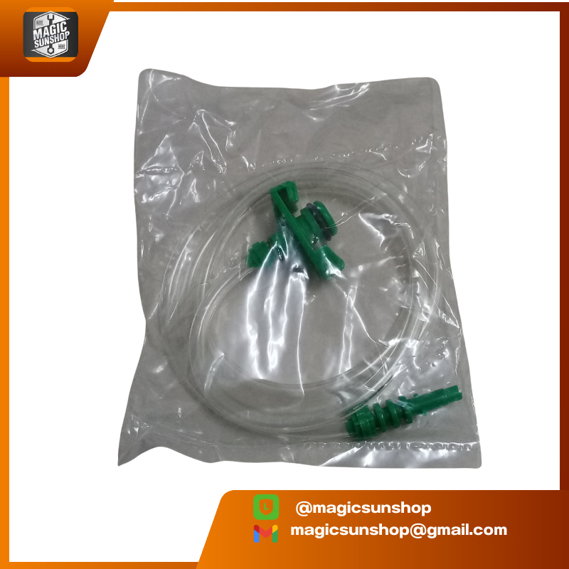 926780 1M 39.41"" Length Air Tubing 10cc Glue Dispenser Syringe Adapter