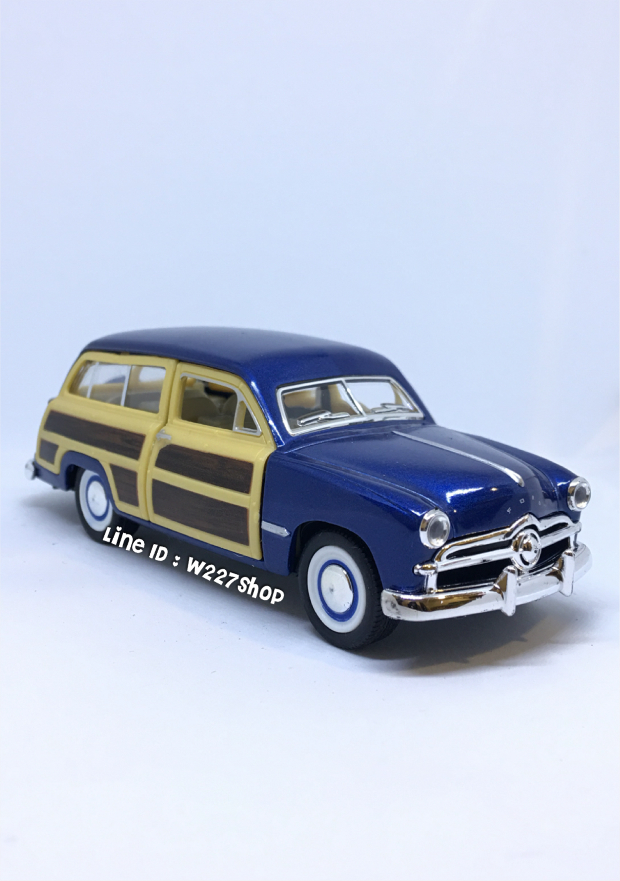 1949 Ford Woody Wagon โมเดลรถเหล็ก (ปลีก-ส่ง)
