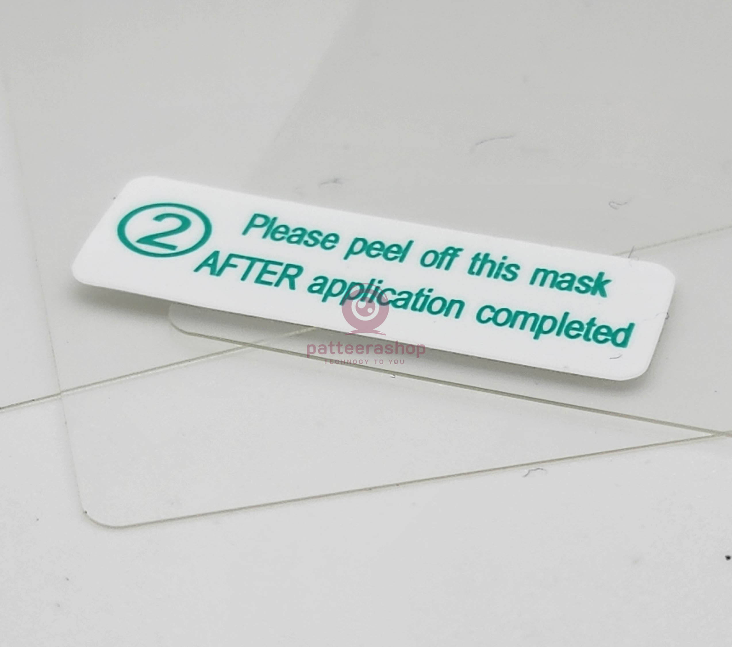 แผ่นฟิล์มใสสูญญากาศ electrostatic film (แพค3ชิ้น) 8x8 ซม. ใช้สำหรับ ติดกล้องติดรถยนต์ หรือ Easy Pass