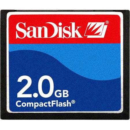Sandisk Cf Card Compact Flash 2GB CFCard Compact Flash ใช้สำหรับเครื่องจักร CNC, FANUC