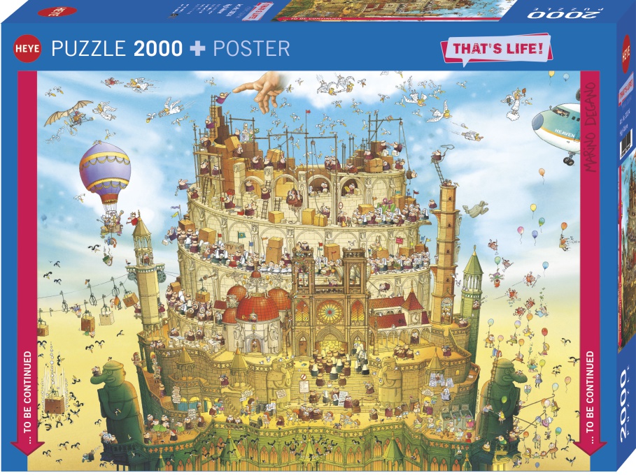HEYE - THAT'S LIFE! : High Above by Marino Degano 2000 pcs.