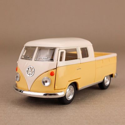 1963 Volkswagen Bus Double Cab Pickup โมเดลรถเหล็ก (ปลีก-ส่ง)