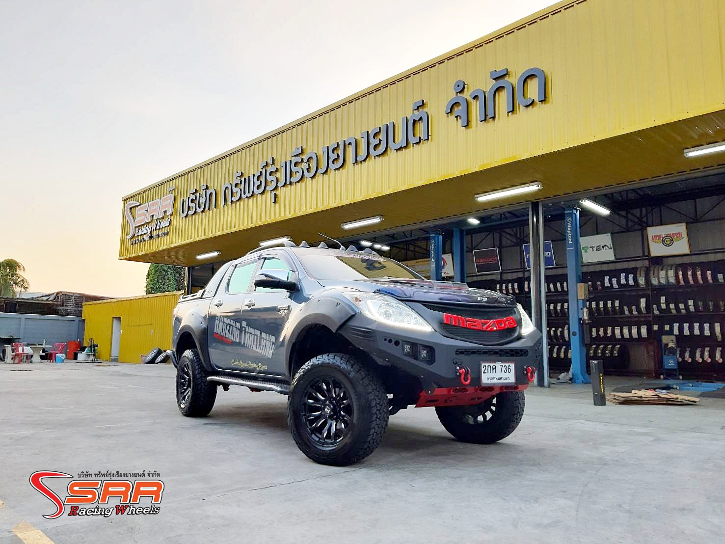 HAMMER HM8 ขอบ18x9.5 ET+20 6x139.7 MBS