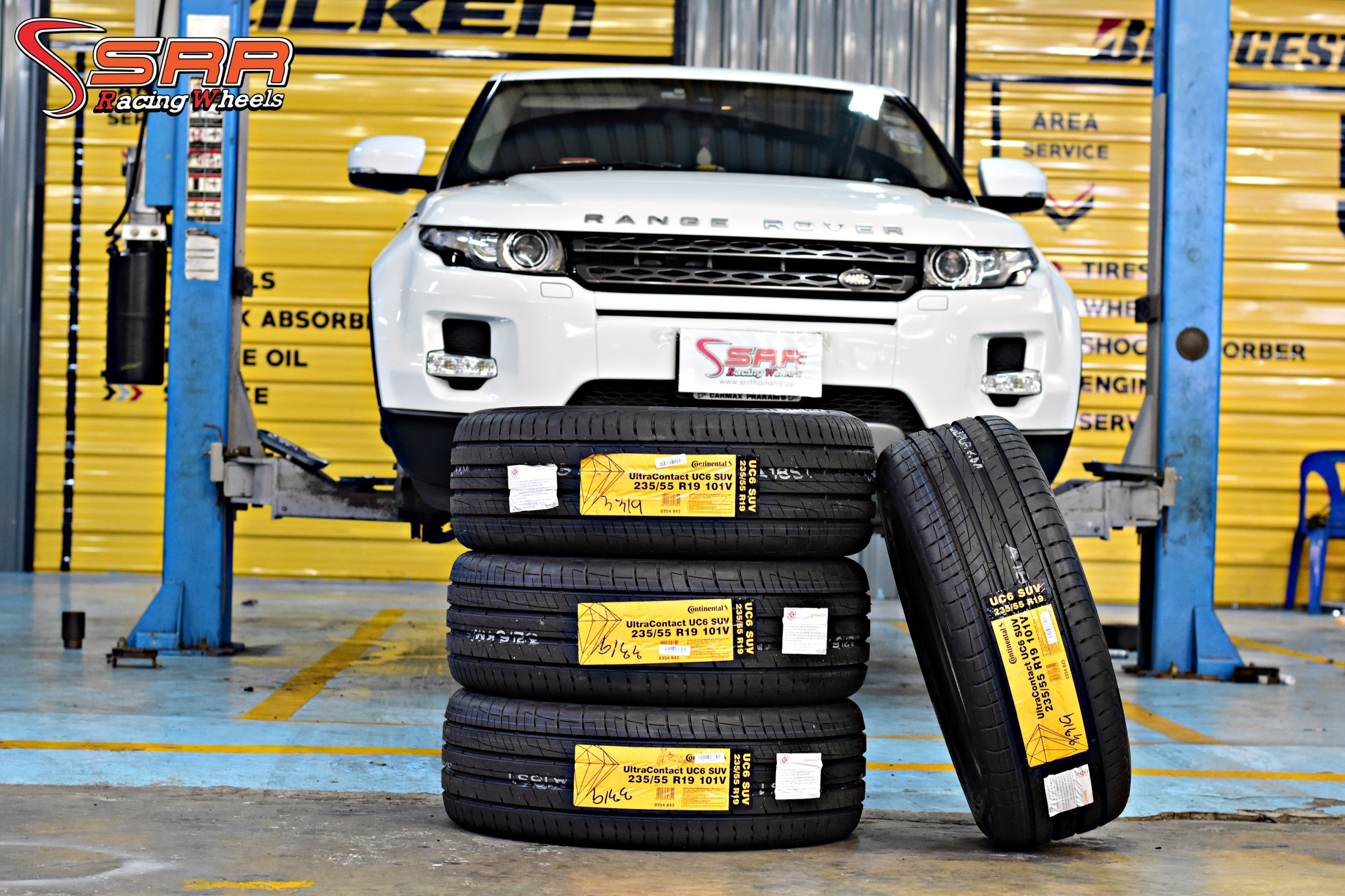 Continental UltraContact UC6 SUV 235/55R19 ยางใหม่ปี19 ราคาพิเศษ
