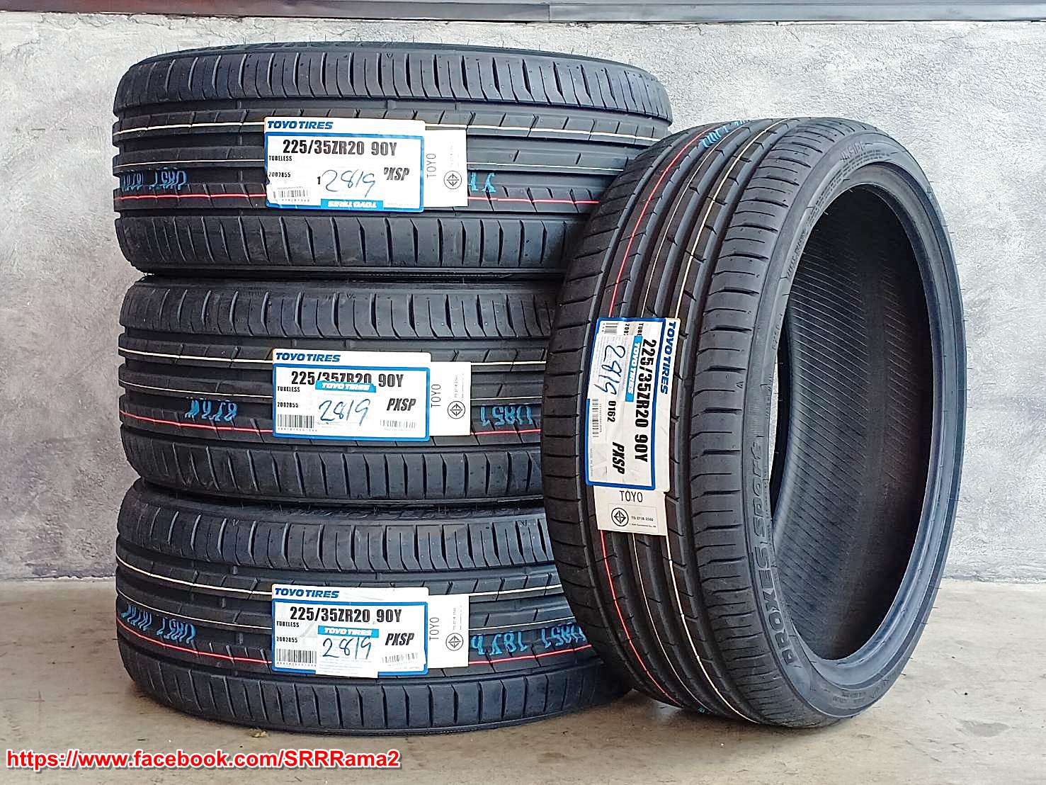 TOYO PROXES SPORT 225/35ZR20 ยางใหม่ปี19 ยางญี่ปุ่น ราคาพิเศษ